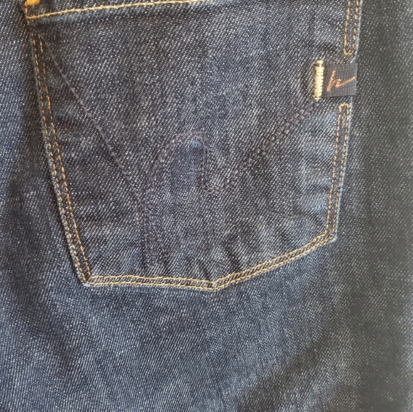 New Citizens of Humanity Ingrid 002 Low Waist Flare Dark Wash Jeans - Picture 9 of 14